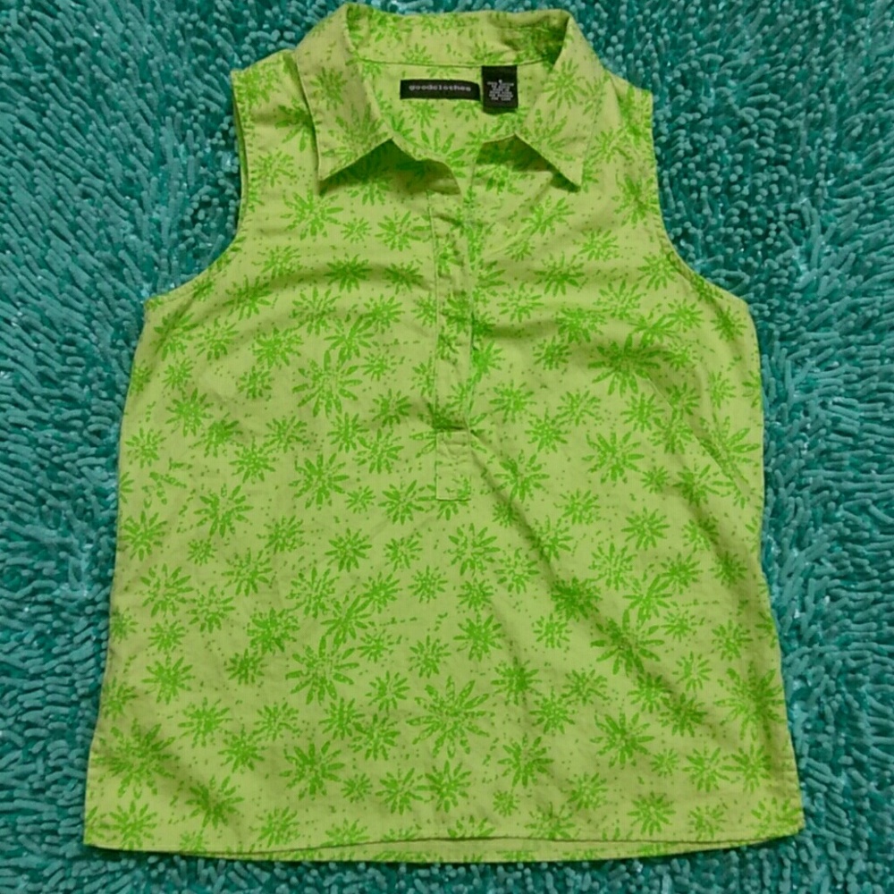 Green Sleeveless